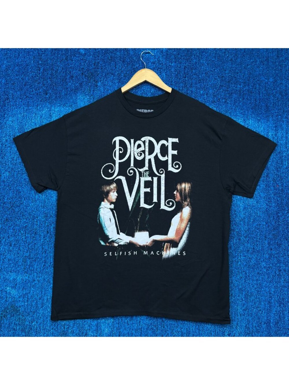 Pierce the Veil Selfish Machines Rock T-Shirt Size Extra Large